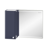 Шкаф зеркальный Edelform Нота 85, 830х630 мм, серый