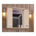 Зеркало-шкаф Style Line Ирис 900/С венге светлый, с подсветкой
