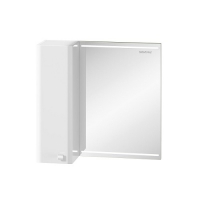 Шкаф зеркальный Edelform Нота 65, 630х630 мм, белый